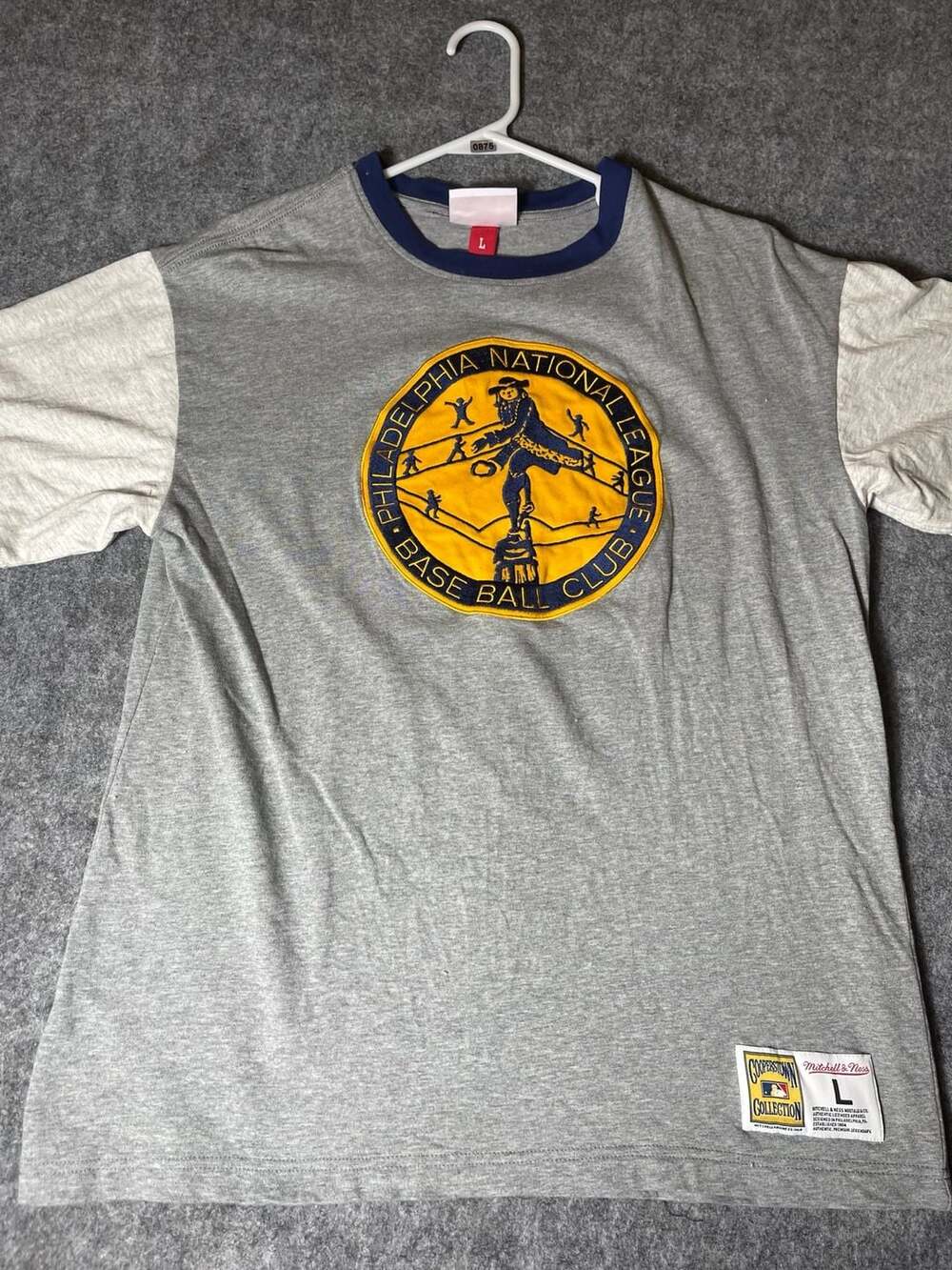 Mitchell & Ness Philadelphia National League Base Ball Club Cooperstown T-Shirt